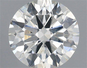 Picture of Natural Diamond 0.81 Carats, Round with Excellent Cut, H Color, SI1 Clarity and Certified by IGI