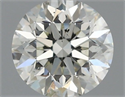 Natural Diamond 0.70 Carats, Round with Very Good Cut, I Color, SI2 Clarity and Certified by IGI