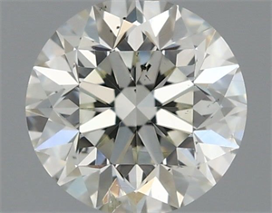 Picture of Natural Diamond 0.70 Carats, Round with Very Good Cut, I Color, SI2 Clarity and Certified by IGI