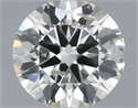 Natural Diamond 0.63 Carats, Round with Excellent Cut, I Color, SI2 Clarity and Certified by IGI