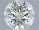 Natural Diamond 0.60 Carats, Round with Excellent Cut, I Color, SI2 Clarity and Certified by IGI