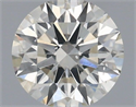Natural Diamond 0.42 Carats, Round with Excellent Cut, I Color, SI1 Clarity and Certified by IGI