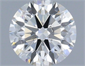 Natural Diamond 0.41 Carats, Round with Excellent Cut, G Color, VS2 Clarity and Certified by IGI