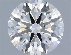 Picture of Natural Diamond 0.41 Carats, Round with Excellent Cut, G Color, VS2 Clarity and Certified by IGI