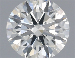 Picture of Natural Diamond 0.40 Carats, Round with Excellent Cut, G Color, VS2 Clarity and Certified by IGI