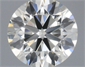 Natural Diamond 0.40 Carats, Round with Very Good Cut, I Color, VS2 Clarity and Certified by IGI