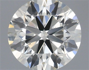 Picture of Natural Diamond 0.40 Carats, Round with Very Good Cut, I Color, VS2 Clarity and Certified by IGI