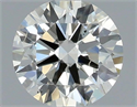 Natural Diamond 0.42 Carats, Round with Excellent Cut, I Color, SI1 Clarity and Certified by IGI