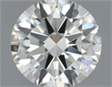 Diamante Natural 0.40 quilates, Redondo , Color J, claridad VS1 y certificado IGI