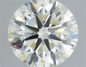 Picture of Natural Diamond 0.70 Carats, Round with Excellent Cut, J Color, VS1 Clarity and Certified by IGI
