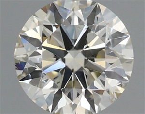 Foto Diamante Natural 0.71 quilates, Redondo , Color J, claridad SI2 y certificado IGI de