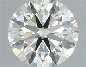 Picture of Natural Diamond 0.72 Carats, Round with Excellent Cut, K Color, VS1 Clarity and Certified by IGI