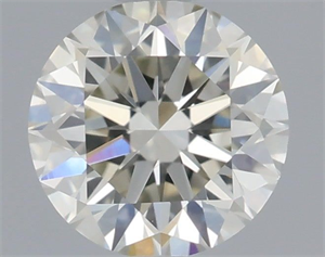 Picture of Natural Diamond 0.52 Carats, Round with Excellent Cut, J Color, VS2 Clarity and Certified by IGI