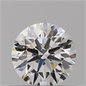 Natural Diamond 0.43 Carats, Round with Excellent Cut, E Color, SI1 Clarity and Certified by GIA
