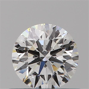 Picture of Natural Diamond 0.43 Carats, Round with Excellent Cut, E Color, SI1 Clarity and Certified by GIA