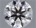 Diamante Natural 1.02 quilates, Redondo , Color F, claridad VS1 y certificado GIA