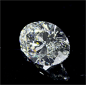 Diamante Natural 3.70 quilates, Ovalado , Color I, claridad VVS1 y certificado IGI