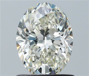 Foto Diamante Natural 0.93 quilates, Ovalado , Color I, claridad VS1 y certificado IGI de