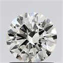 Diamante Natural 1.02 quilates, Redondo , Color L, claridad I1 y certificado GIA