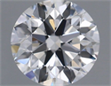 Diamante Natural 0.72 quilates, Redondo , Color D, claridad VVS1 y certificado IGI