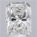 Natural Diamond 0.58 Carats, Radiant with  Cut, G Color, VS1 Clarity and Certified by GIA
