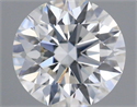 Diamante Natural 0.51 quilates, Redondo , Color F, claridad VS2 y certificado GIA
