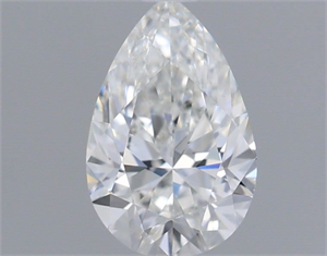 Foto Diamante Natural 0.50 quilates, De pera , Color F, claridad VS2 y certificado GIA de
