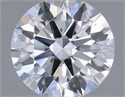 Natural Diamond 0.50 Carats, Round with Excellent Cut, D Color, VS1 Clarity and Certified by GIA
