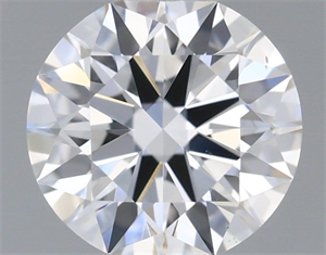 Picture of Natural Diamond 0.51 Carats, Round with Excellent Cut, H Color, VS2 Clarity and Certified by GIA