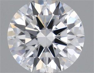 Foto Diamante Natural 0.54 quilates, Redondo , Color E, claridad SI2 y certificado GIA de