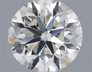 Picture of Natural Diamond 0.70 Carats, Round with Very Good Cut, J Color, VVS1 Clarity and Certified by GIA