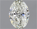 Diamante Natural 0.40 quilates, Ovalado , Color J, claridad SI1 y certificado GIA