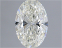 Diamante Natural 0.41 quilates, Ovalado , Color J, claridad SI1 y certificado GIA