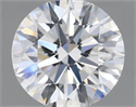Diamante Natural 0.72 quilates, Redondo , Color H, claridad VVS2 y certificado GIA