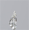 Natural Diamond 0.50 Carats, Pear with  Cut, H Color, VVS1 Clarity and Certified by IGI
