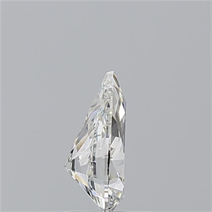 Picture of Natural Diamond 1.01 Carats, Pear with  Cut, H Color, VVS1 Clarity and Certified by IGI