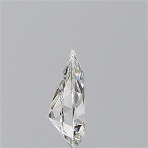 Picture of Natural Diamond 1.00 Carats, Pear with  Cut, H Color, IF Clarity and Certified by IGI