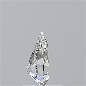 Picture of Natural Diamond 0.51 Carats, Pear with  Cut, G Color, VVS1 Clarity and Certified by IGI