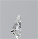 Natural Diamond 0.50 Carats, Pear with  Cut, F Color, IF Clarity and Certified by IGI