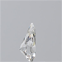Natural Diamond 0.70 Carats, Pear with  Cut, E Color, VS2 Clarity and Certified by IGI