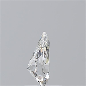 Picture of Natural Diamond 0.70 Carats, Pear with  Cut, E Color, VS2 Clarity and Certified by IGI