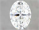 Diamante Natural 1.07 quilates, Ovalado , Color G, claridad SI2 y certificado GIA