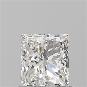 Picture of Natural Diamond 0.90 Carats, Princess with  Cut, I Color, VVS1 Clarity and Certified by GIA
