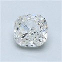 Diamante Natural 0.91 quilates, Del cojín , Color J, claridad VVS1 y certificado GIA