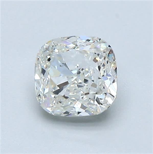 Foto Diamante Natural 0.91 quilates, Del cojín , Color J, claridad VVS1 y certificado GIA de