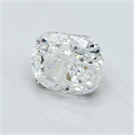 Natural Diamond 1.00 Carats, Cushion with  Cut, F Color, SI1 Clarity and Certified by GIA