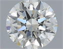 Diamante Natural 0.50 quilates, Redondo , Color H, claridad SI1 y certificado IGI