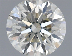 Picture of Natural Diamond 0.40 Carats, Round with Excellent Cut, I Color, SI1 Clarity and Certified by IGI