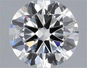 Picture of Natural Diamond 0.41 Carats, Round with Excellent Cut, G Color, VS2 Clarity and Certified by IGI