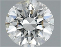 Natural Diamond 0.40 Carats, Round with Excellent Cut, I Color, SI2 Clarity and Certified by IGI